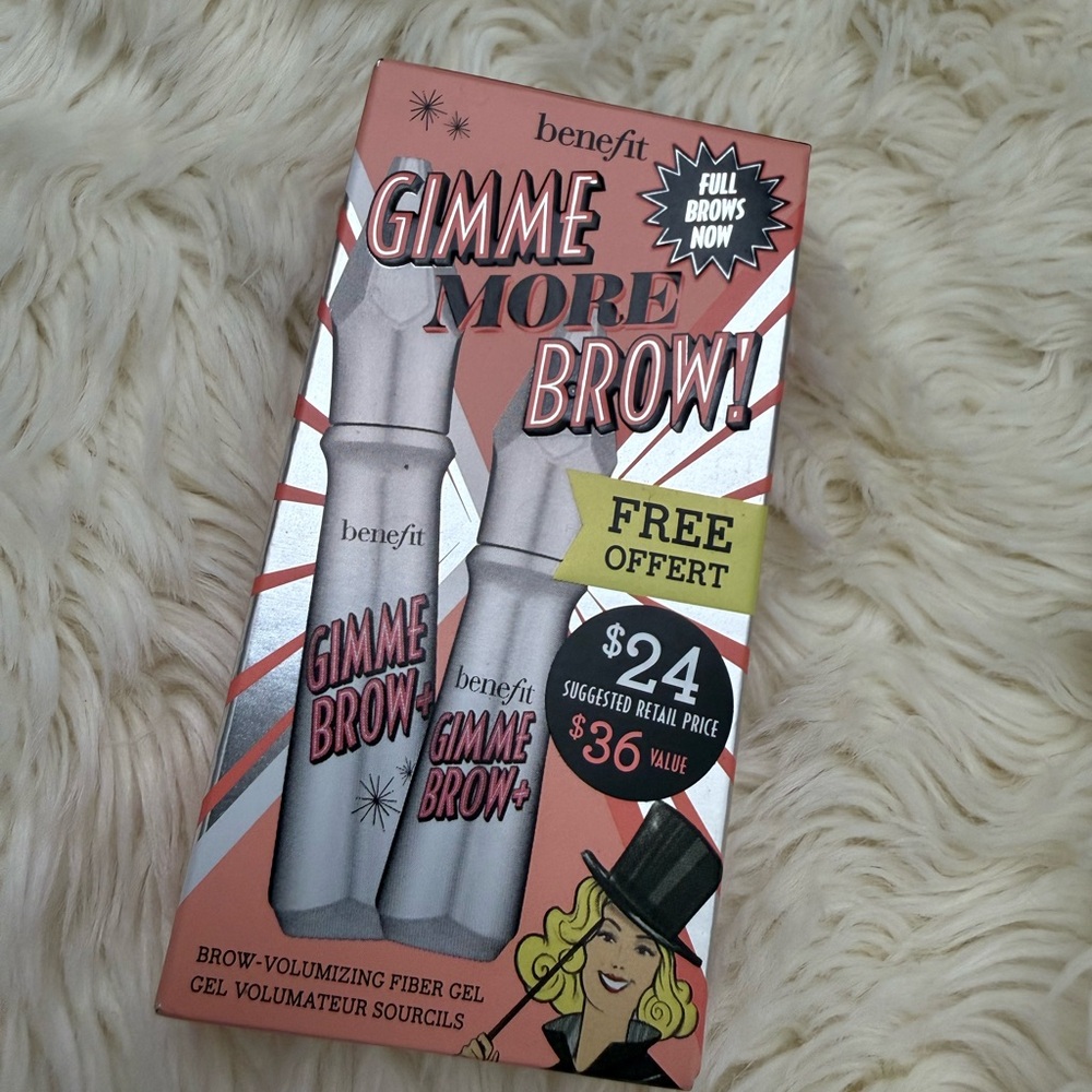 Benefit Brow Enhancer Gel - Gimme More Brow! - 3.5 warm auburn brown
